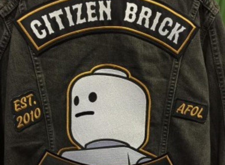 Citizen Brick LEGO Back Patches