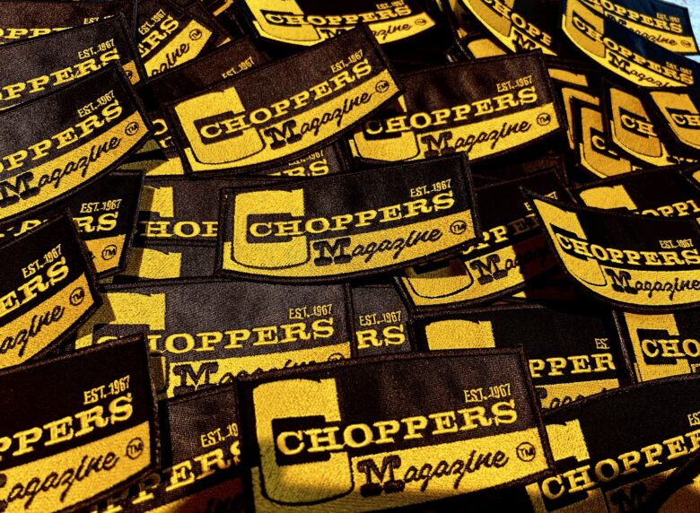 Choppers Motorcycle Magazine Patch