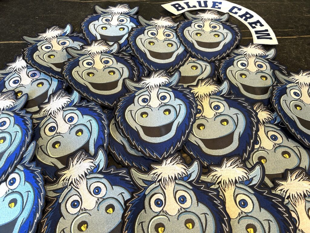 Indianapolis Colts “Blue Crew” flight suit patches for the NFL Season!