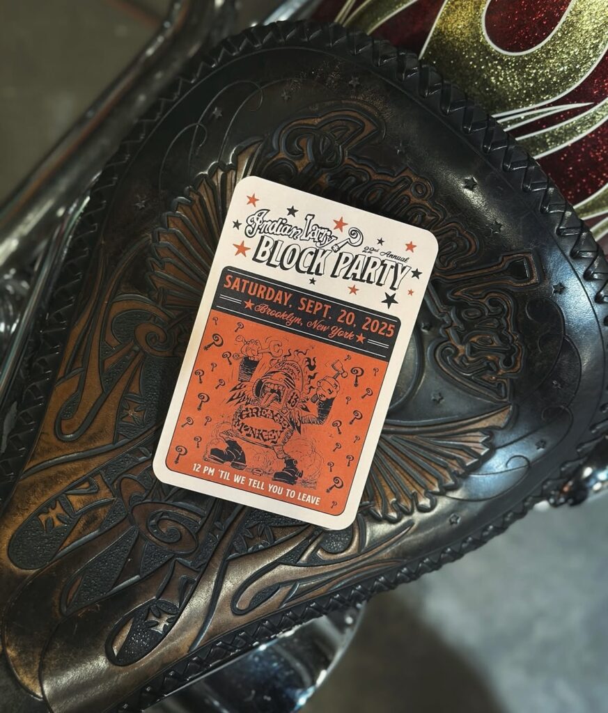 22nd Annual Indian Larry Block Party 9/20/25 Brooklyn, New York
