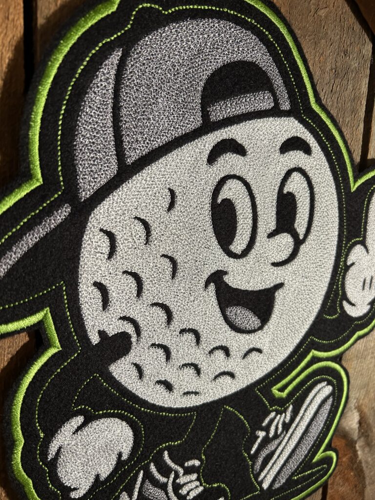 Slice & Riot Golf Chainstitch Back Patches