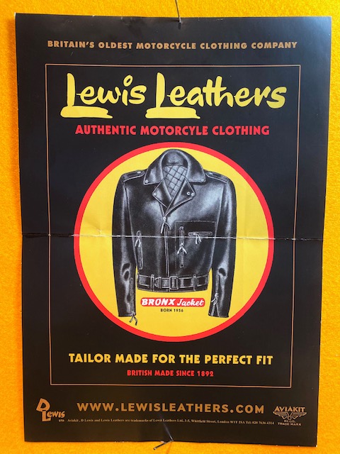 Lewis Leathers Motorcycle Clothiers, London UK